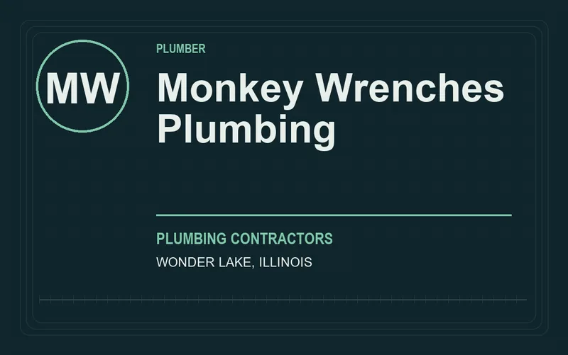 Monkey Wrenches Plumbing in Wonder Lake, Illinois