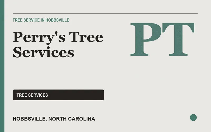 Perry's Tree Services in Hobbsville, North Carolina
