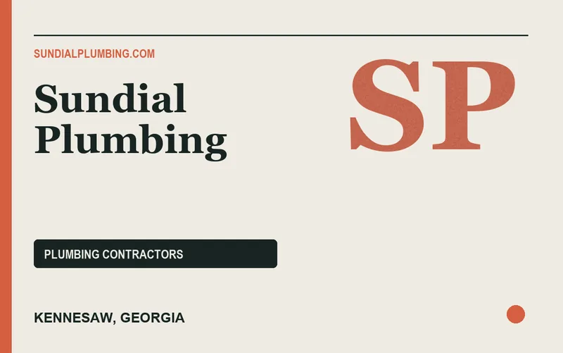 Sundial Plumbing in Kennesaw, Georgia