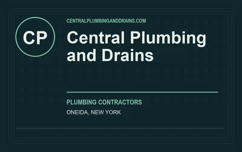 Central Plumbing and Drains in Oneida, New York