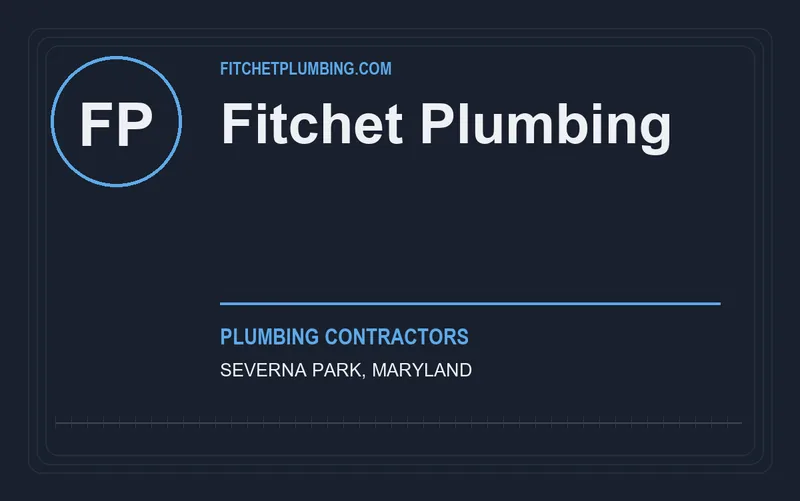 Fitchet Plumbing in Severna Park, Maryland