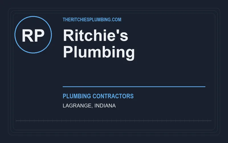 Ritchie's Plumbing in LaGrange, Indiana