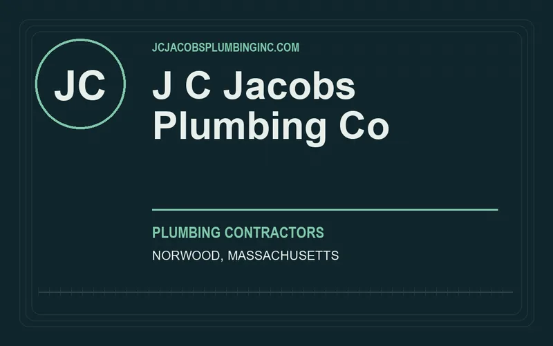 J C Jacobs Plumbing Co in Norwood, Massachusetts