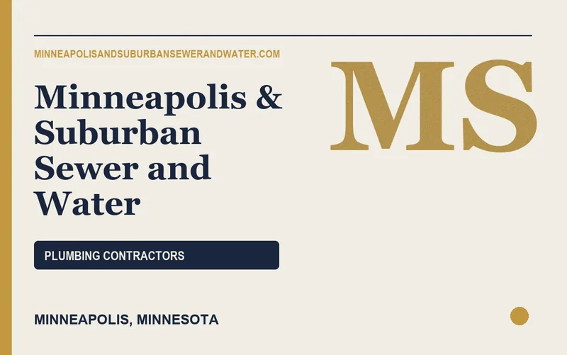 Minneapolis & Suburban Sewer and Water in Minneapolis, Minnesota