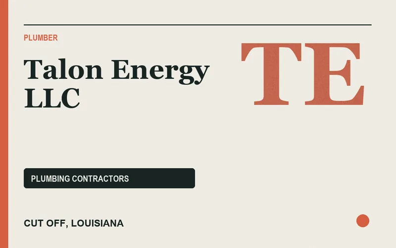 Talon Energy LLC in Cut Off, Louisiana