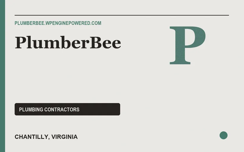 PlumberBee in Chantilly, Virginia