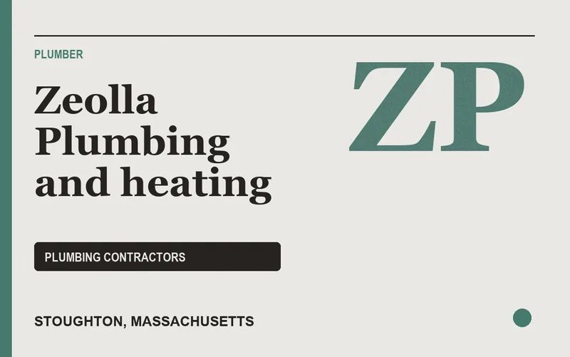 Zeolla Plumbing and heating in Stoughton, Massachusetts