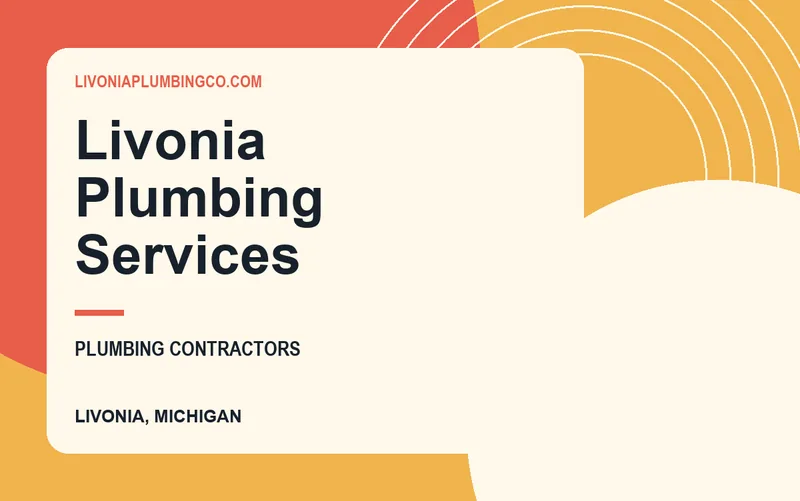 Livonia Plumbing Services in Livonia, Michigan