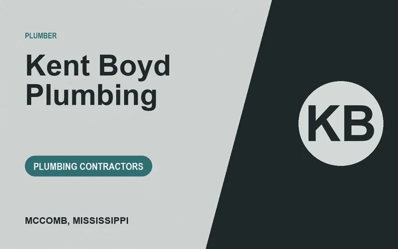 Kent Boyd Plumbing in McComb, Mississippi