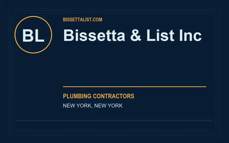 Bissetta & List Inc in New York, New York