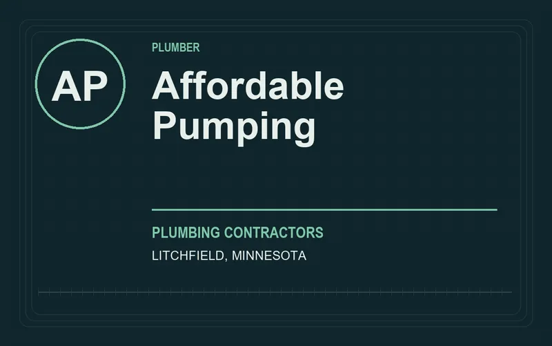 Affordable Pumping in Litchfield, Minnesota