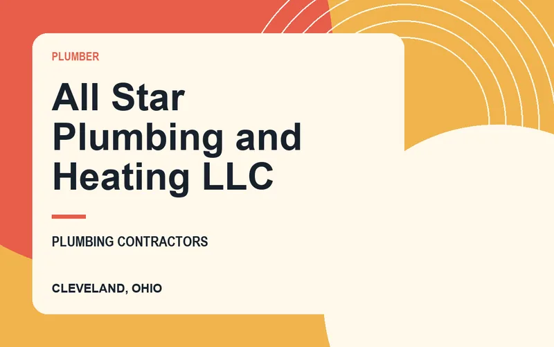 All Star Plumbing and Heating LLC in Cleveland, Ohio