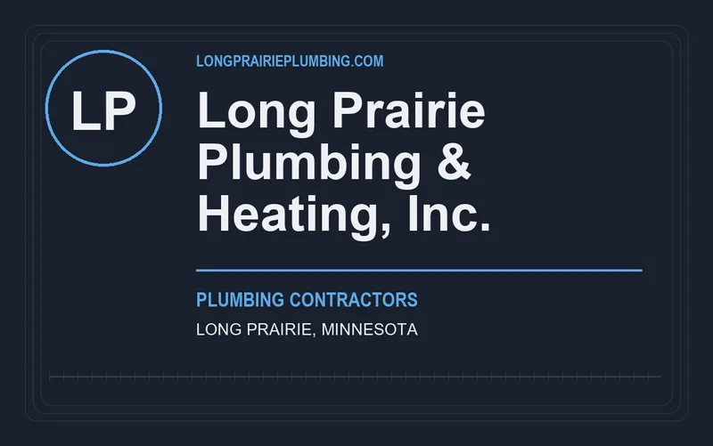 Long Prairie Plumbing & Heating, Inc. in Long Prairie, Minnesota