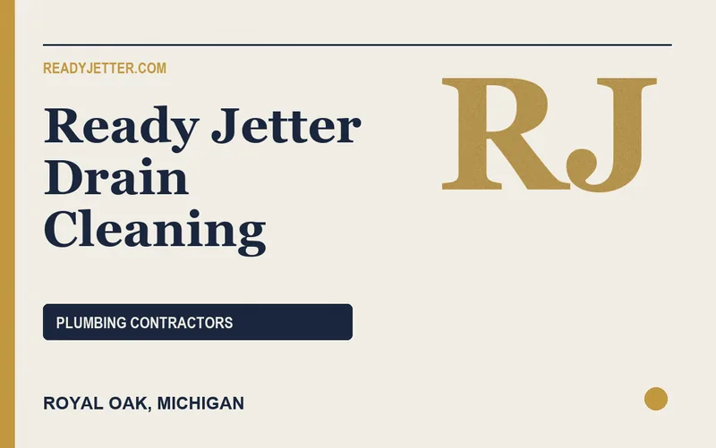 ready jetter drain cleaning in Royal Oak, Michigan