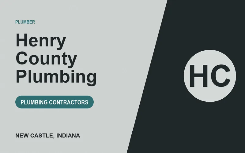 Henry County Plumbing in New Castle, Indiana