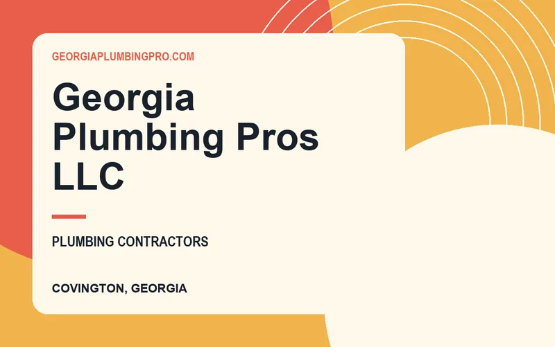 Georgia Plumbing Pros LLC in Covington, Georgia