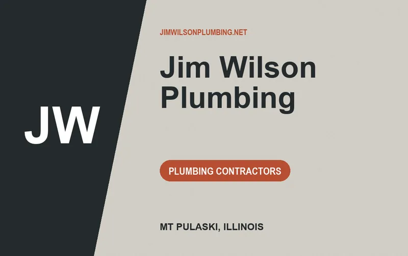 Jim Wilson Plumbing in Mt Pulaski, Illinois