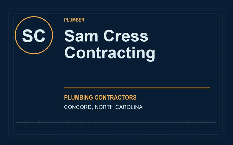 Sam Cress Contracting in Concord, North Carolina
