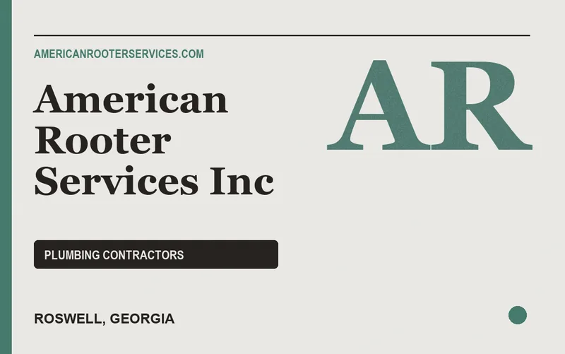 American Rooter Services Inc in Roswell, Georgia