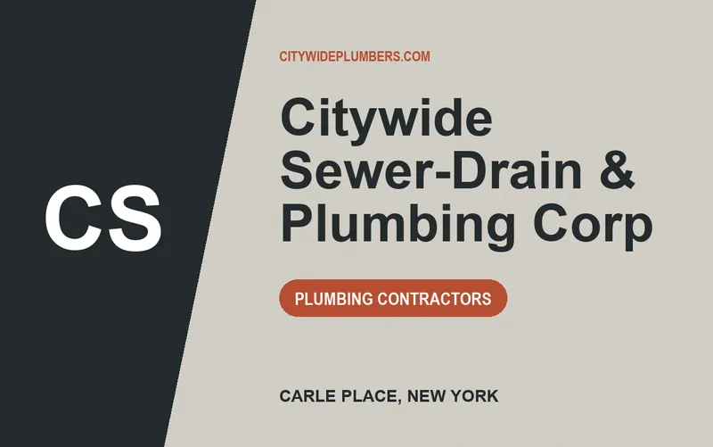 Citywide Sewer-Drain & Plumbing Corp in Carle Place, New York