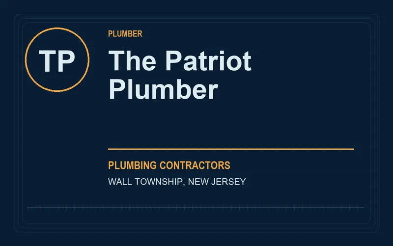 The Patriot Plumber in Wall Township, New Jersey