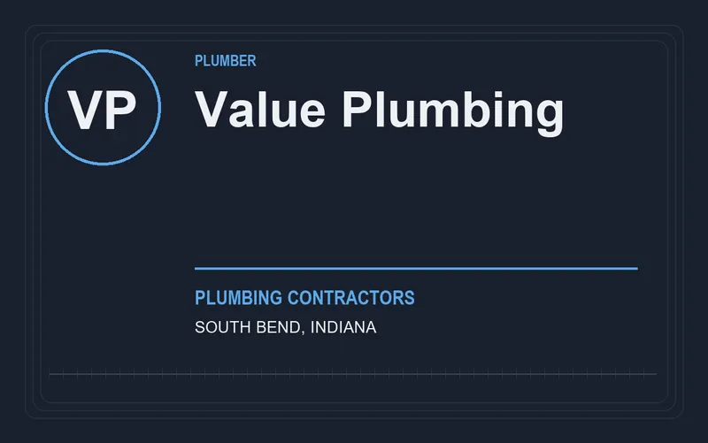 Value Plumbing in South Bend, Indiana