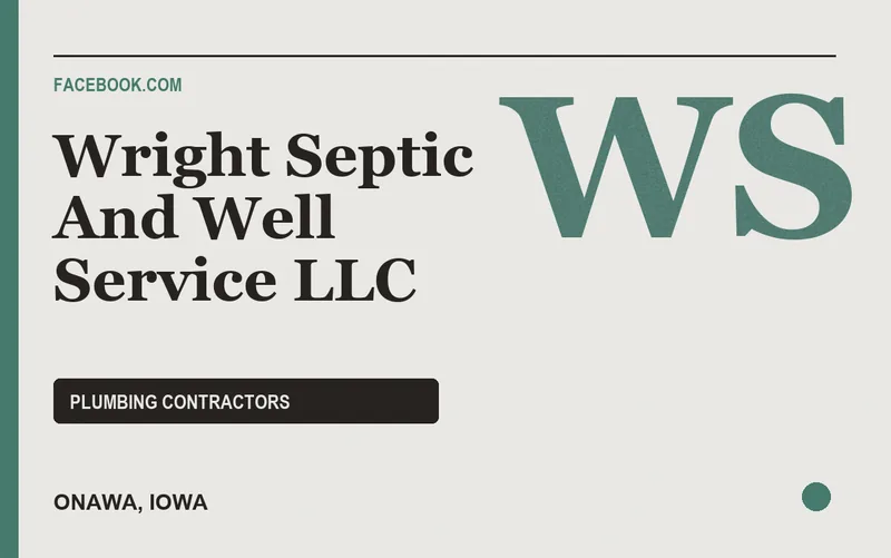 Wright Septic And Well Service LLC in Onawa, Iowa