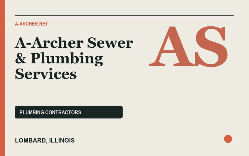 A-Archer Sewer & Plumbing Services in Lombard, Illinois