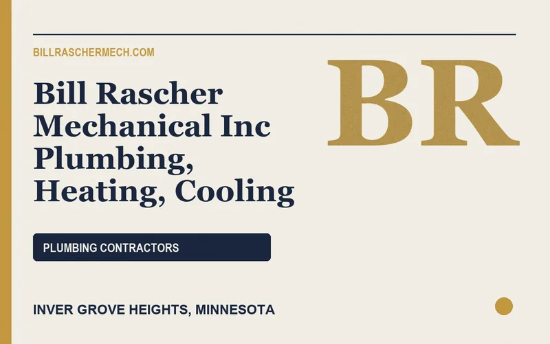 Bill Rascher Mechanical Inc Plumbing, Heating, Cooling in Inver Grove Heights, Minnesota