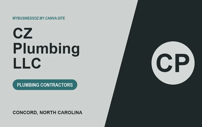 CZ Plumbing LLC in Concord, North Carolina