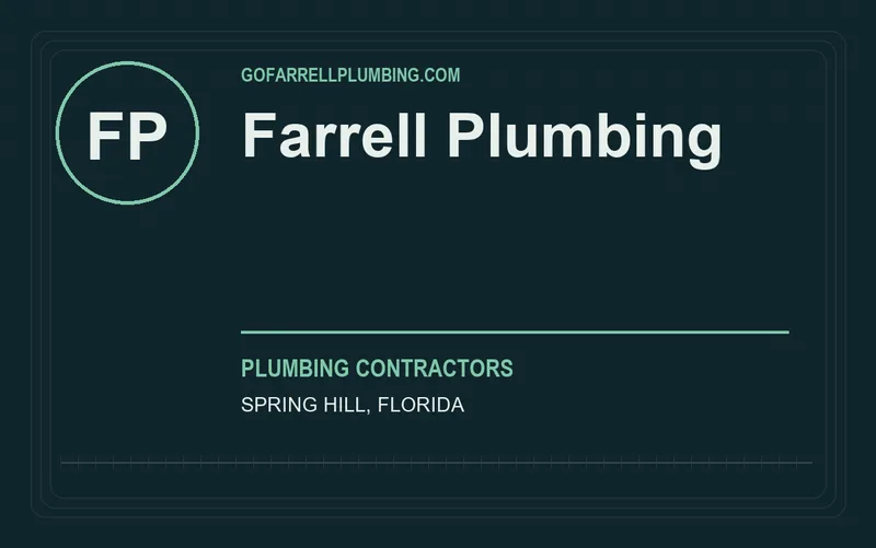 Farrell Plumbing in Spring Hill, Florida