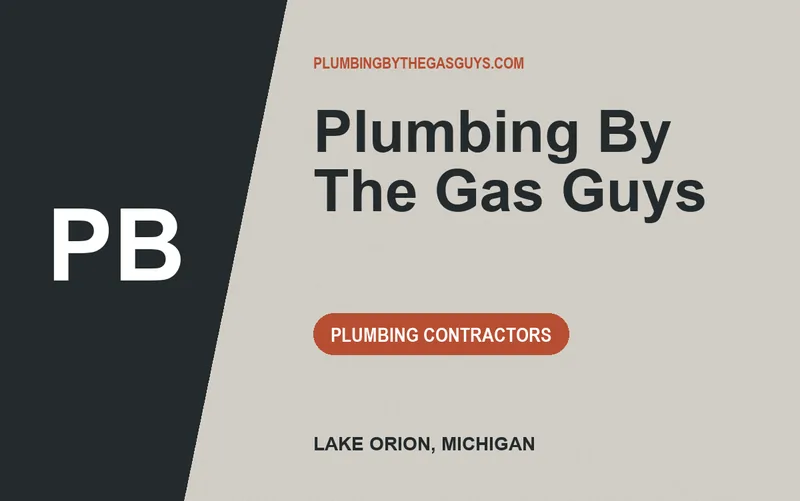 Plumbing By The Gas Guys in Lake Orion, Michigan