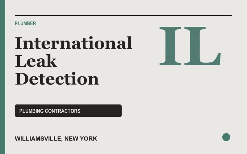 International Leak Detection in Williamsville, New York