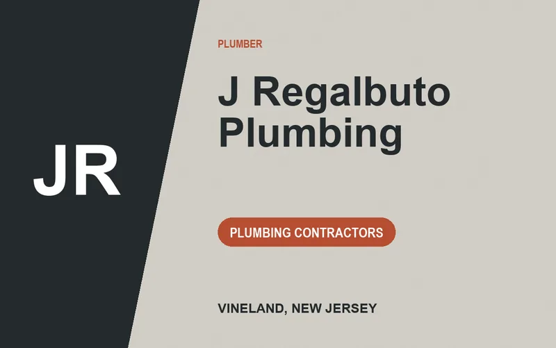 J Regalbuto Plumbing in Vineland, New Jersey