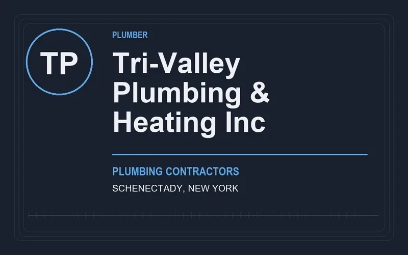 Tri-Valley Plumbing & Heating Inc in Schenectady, New York