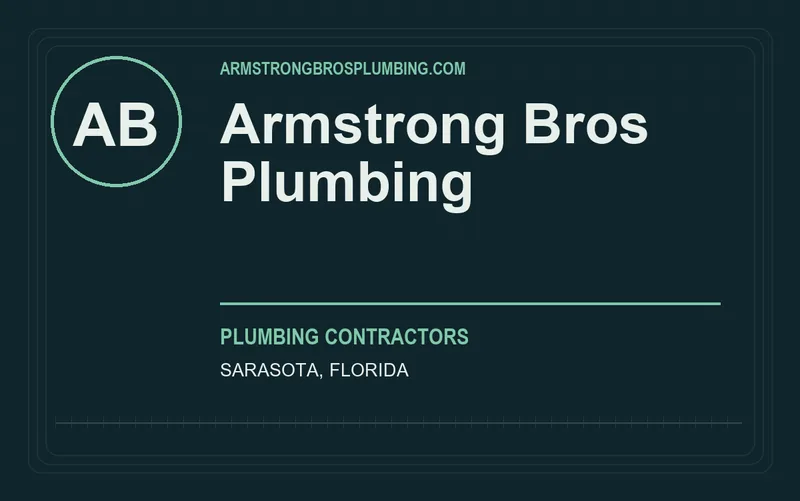 Armstrong Bros Plumbing in Sarasota, Florida