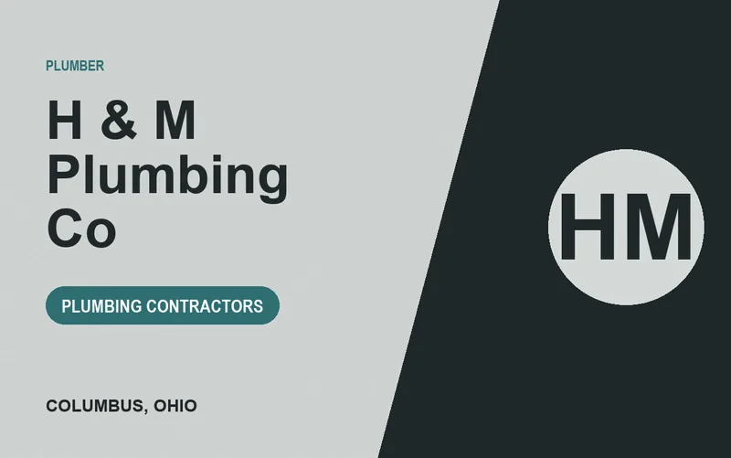 H & M Plumbing Co in Columbus, Ohio