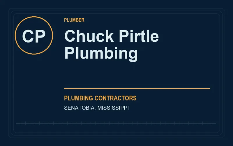 Chuck Pirtle Plumbing in Senatobia, Mississippi
