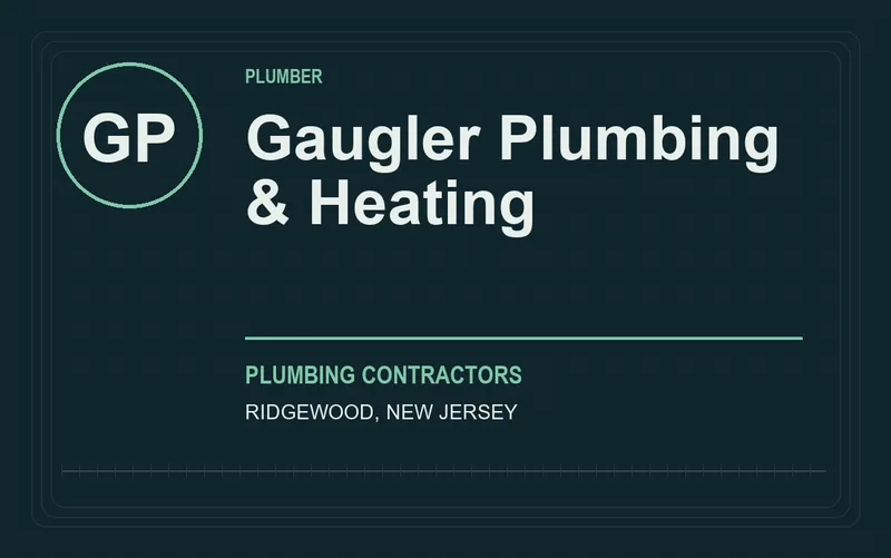 Gaugler Plumbing & Heating in Ridgewood, New Jersey