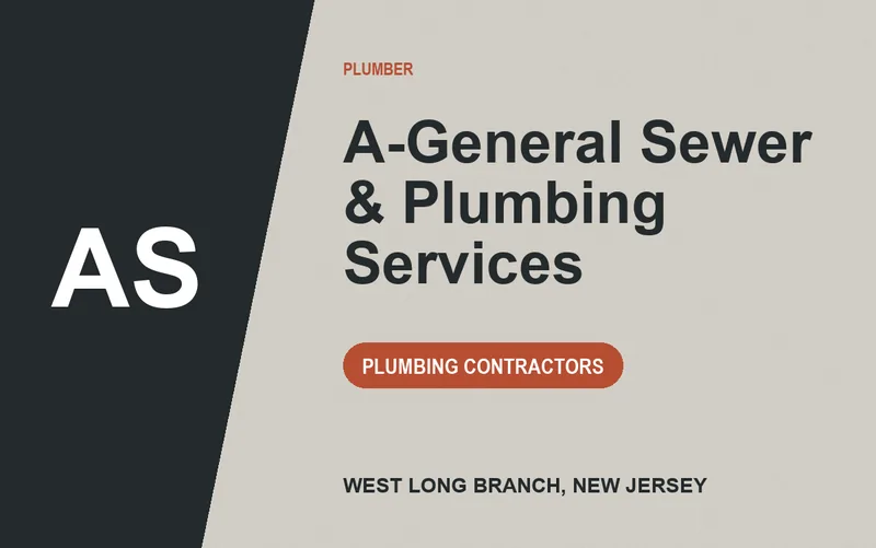 A-General Sewer & Plumbing Services in West Long Branch, New Jersey
