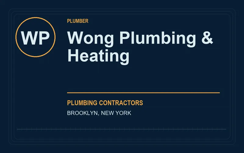 Wong Plumbing & Heating in Brooklyn, New York