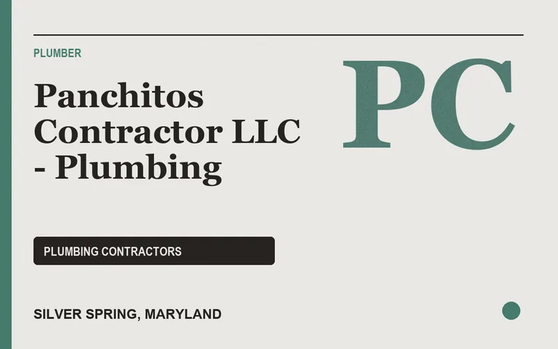Panchitos Contractor LLC - Plumbing in Silver Spring, Maryland
