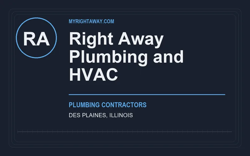 Right Away Plumbing and HVAC in Des Plaines, Illinois