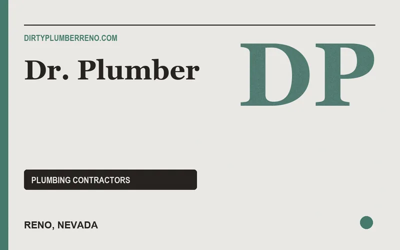 Dr. Plumber in Reno, Nevada