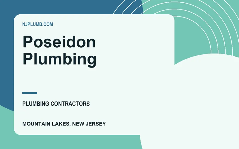Poseidon Plumbing in Mountain Lakes, New Jersey