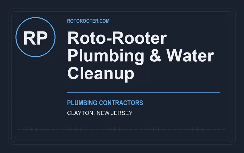 Roto-Rooter Plumbing & Water Cleanup in Clayton, New Jersey