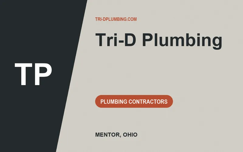 Tri-D Plumbing in Mentor, Ohio