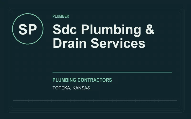 Sdc Plumbing & Drain Services in Topeka, Kansas