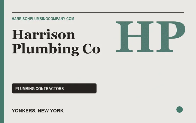 Harrison Plumbing Co in Yonkers, New York
