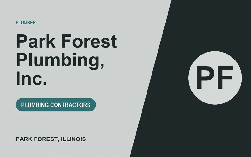 Park Forest Plumbing, Inc. in Park Forest, Illinois